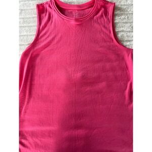 J.Jill ~ M ~ NEW  Perfect Pima Cotton  Forward-Seam Tank ~ Sweet Pea ~ NWT  1D15